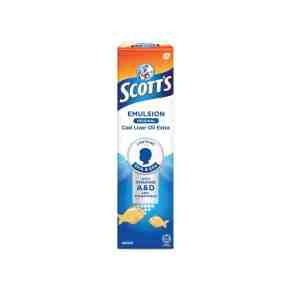 Scotts Emulsion Regular 400ml - Gives children vitamins for growth, with its own s