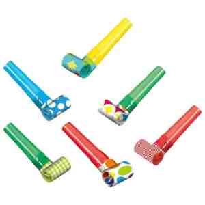 PARTY WHISTLE 6PCS PACK - PARTY WHISTLE 6PCS PACK