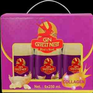 GN GREAT NEST BIRDS NEST COLLAGEN 250ML X6S - GN GREAT NEST BIRDS NEST COLLAGEN 250ML X6S