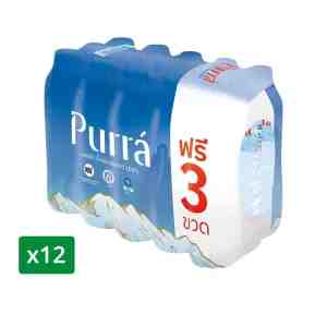 100 600 . X 12 PURRA Water 600ml. 12pcs.
