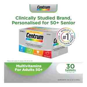 Centrum Multivitamin Tablets - Silver - Centrum Multivitamin Tablets - Silver
