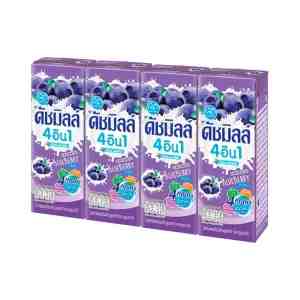 DUTCH MILL UHT  UHT Drinking Yogurt Blueberry 165ml.x4