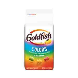 PF GOLDFISH COLORS BAKED SNACK CRACKERS 190G - PF GOLDFISH COLORS BAKED SNACK CRACKERS 190G