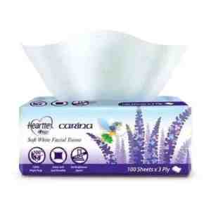 HEARTEX BABY SOFT PACK TISSUE 100SX3