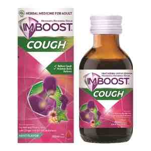 Imboost Cough Obat Batuk Cair Rasa Mint 60 ml - Imboost Cough Obat Batuk Cair Rasa Mint 60 ml