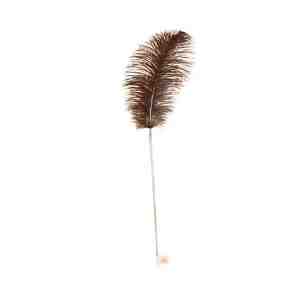 miniostrich Mini Ostrich Feather Toy - Hana Pet Mini Ostrich Feather toy for cats 150 g B
