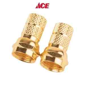 ACE RG6 F TWIST-ON COAX CONNECTORS 2S - ACE RG6 F TWIST-ON COAX CONNECTORS 2S