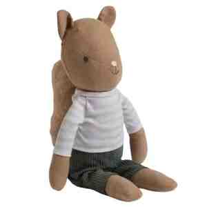 Mothercare Boys Squirrel Plush - Boneka bayi super lembut, nyaman dipeluk, sertifik