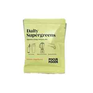 FOCUS FOODS DAILY SUPERGREENS NATURAL ORANGE 1S - FOCUS FOODS DAILY SUPERGREENS NATURAL ORANGE 1S