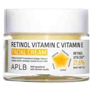 55 Aplb Retinol Vit C Cream 55ml - Aplb Retinol Vitamin C Vitamin E Facial Cream 55ml