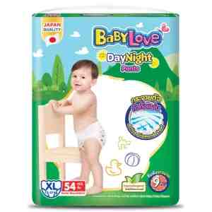 XL 54 Baby Love Day Night XL 54pcs - Baby Love Day Night Baby Diaper Pants Size XL 54pc