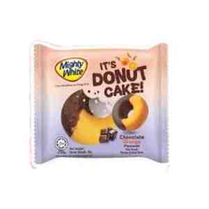 MIGHTY WHITE DONUT CAKE CHOCOLATE ORANGE 2S 60G - MIGHTY WHITE DONUT CAKE CHOCOLATE ORANGE 2S 60G