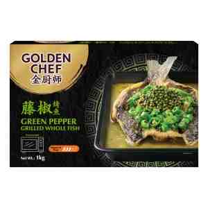 Golden Chef Frozen Fish Whole - Green Pepper Grilled - Golden Chef Frozen Fish Whole - Green Pepper Gri