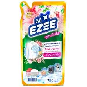 750_Ezee ConcentrateDeterFloral750 - Ezee Concentrated Liquid Detergent Pink Floral 750