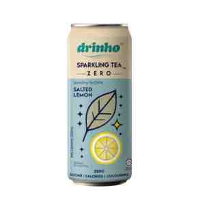 DRINHO SPARKLING TEA SALTED LEMON 320ML - DRINHO SPARKLING TEA SALTED LEMON 320ML