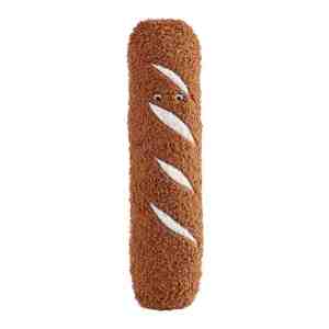 HUNTER  Plush Belem Baguette With Inner Rope Dog 30x6x6c - FeaturesHunter Dog Toy Belem Baguette with Inner