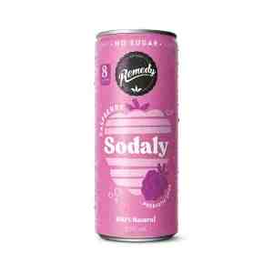 Remedy Sodaly Prebiotic Soda Raspberry 250ml - Remedy Sodaly Prebiotic Soda Raspberry 250ml