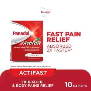 PANADOL Actifast - Fast Pain Relief Caplet 10s - 19712