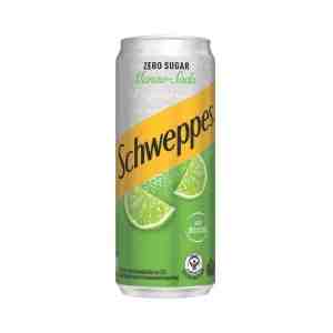 330 . SCHWEPPES Lime Soda No Sugar 330 ml.