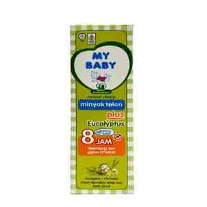My Baby Minyak Telon Plus Eucalyptus Tempo Scan Dus, Botol Plastik 60 Ml - MY BABY MINYAK TELON PLUS EUCALYPTUS Tempo Scan ad