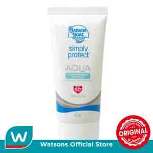 BANANA BOAT SIMPLY PROTECT AQUA MOISTURE SUNSCREEN LOTION SPF50 PA 50ML - BANANA BOAT Simply Protect Aqua Moisture Sunscreen