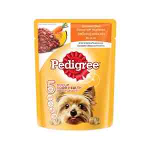 Pedigree Simmered Beef with Vegetables 80g - 0246 - SKU 017885