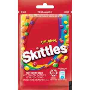 45_Skittles MixedFruits Candy 45g - Skittles Mixed Fruits Soft Candy 45g.