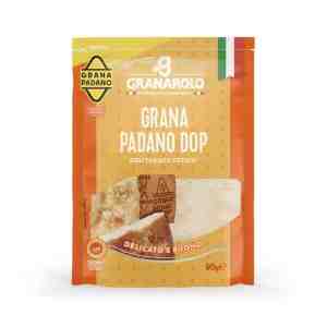 Granarolo Padano PDO grated 90g - Authentic, pre-grated Italian hard cheese made fro
