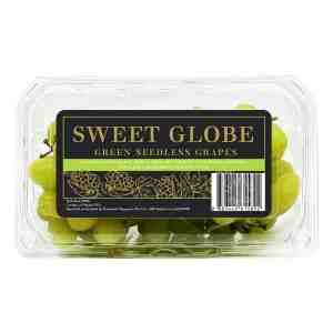 Usa Sweet Globe Premium Green Seedless Grapes 500g - Usa Sweet Globe Premium Green Seedless Grapes 500g