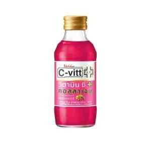 C-VITT Plus Vitamin C Collagen Drink Mixed Berry 140 ml