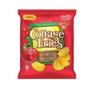 Wise Cottage Fries Tomato Potato Chips 50g - Wise Cottage Fries Tomato Potato Chips 50g
