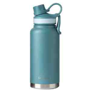 32 GrandTies Insulated Bottle Blue - GrandTies Insulated Bottle With Two Lids Atlantis