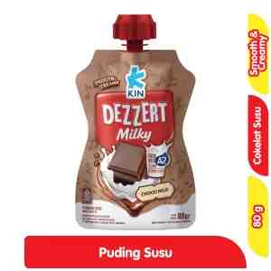 Kin Dezzert Milky Puding Cokelat Susu 80 g - Kin Dezzert Milky Puding Cokelat Susu 80 g