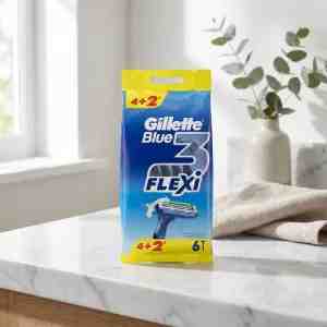 3 1_Gillette Blue3 Flexi Razor 1set - Gillette Blue3 Flexi Razor 1set