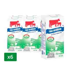 - UHT  THAI-DENMARK UHT Milk Sweetened Flavored 180 ml. x 6