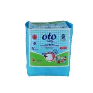 OTO ADULT DIAPER 8S PANTS PCK LARGE