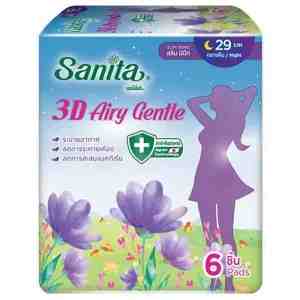 3D296_Sanita 3D Airy Gentle29cms6pcs - Sanita 3D Airy Gentle29cms6pcs