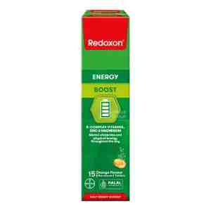 Redoxon Energy Boost Effervescent - Orange - Redoxon Energy Boost Effervescent - Orange