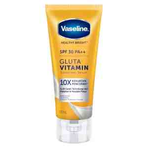 Vaseline Healthy Bright Spf 30 Pa Gluta Vitamin Sunscreen Serum 180 Ml