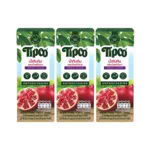 200 3 Pomegranate  Mixed Fruit Juice 200ml. Pack3