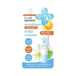 THE INGREDIENTS  Glass Skin Hybrid Glow SPF50 PA 7 g.