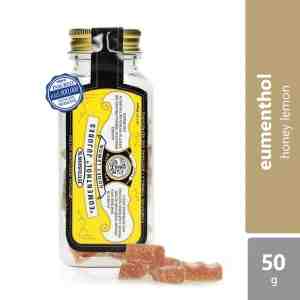 Hudsons Eumenthol Jujubes Classic Candy Bottle 50g Honey Lemon  26577 - Hudson Eumenthol Jujubes contains an unique fast a
