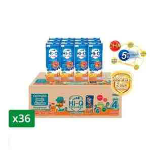 4  HI-Q UHT Milk Honey Flavor Stage 4 180 ml. x36