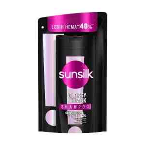 Sunsilk Glossy Black Shampo Pouch 900 Ml