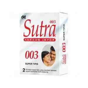 SUTRA 003 1 Pcs isi 2 - SUTRA 003adalah alat kontrasepsi dalam bentuk kond
