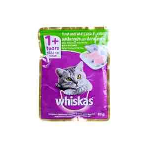 WHISKAS CAT FOOD TUNAWHITE FISH