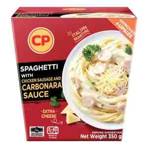 CP Frozen Ready Meal - Spaghetti with Chicken  Carbonara Sauce - CP Frozen Ready Meal - Spaghetti with Chicken  Ca