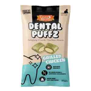 CINDYS RECIPE  Dental Puffz Grilled Chicken 60g - FeaturesCindys Recipe Dental Puffz Grilled Chicke
