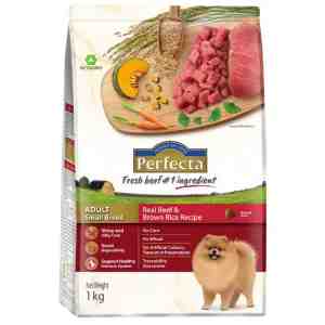 1._Perfecta Beef Brown Rice 1kg - Perfecta Small Breed Beef and Brown Rice 1kg.