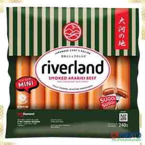 RIVERLAND SMOKED ARABIKI BEEF S 240GR - RIVERLAND SMOKED ARABIKI BEEF S 240GR